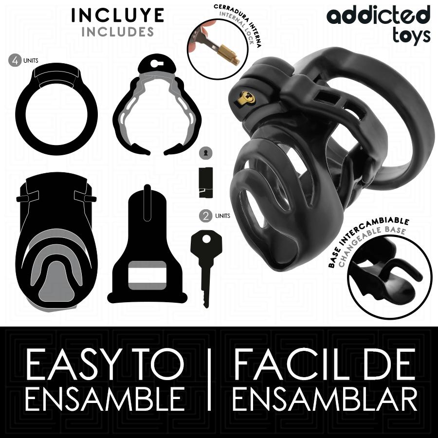 Addicted Toys - Eternal Lock Penis Cage 9 CM - Image 4
