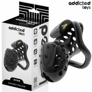 Addicted Toys - Chained Hollow Penis Cage 10.5 CM