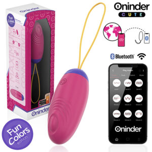 Oninder - Cute Vibro Wave Tapping Silicone Egg & App