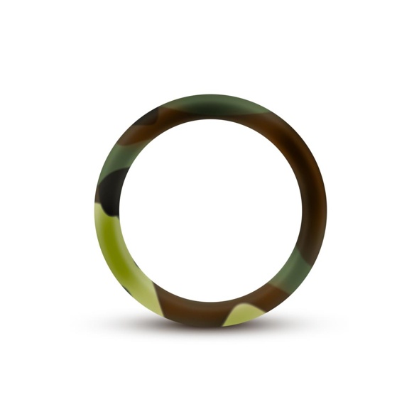 Blush - Performance Silicone Green Camo Cock Ring - Image 2