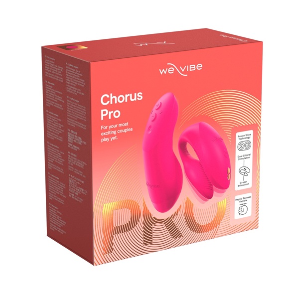 We-Vibe - Chorus Pro Couples Vibrator Pink - Image 11