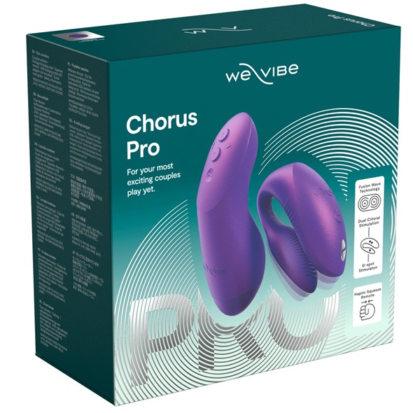 We-Vibe - Chorus Pro Couples Vibrator Purple - Image 11