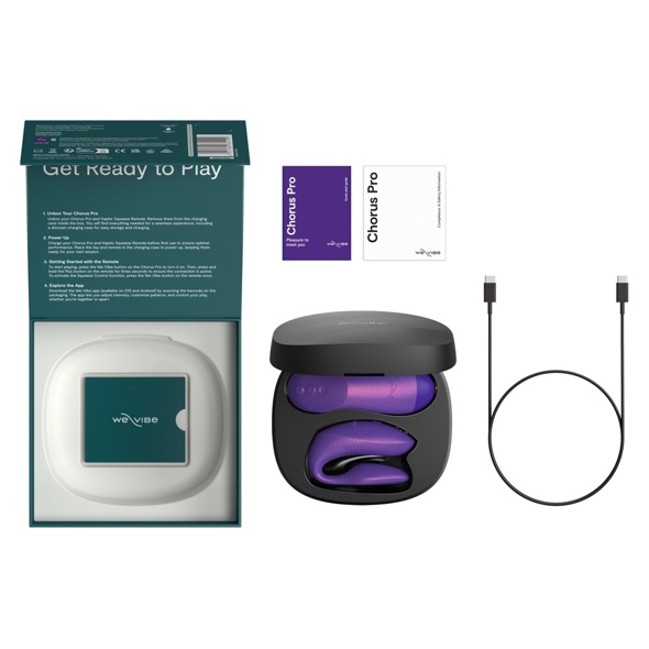 We-Vibe - Chorus Pro Couples Vibrator Purple - Image 9