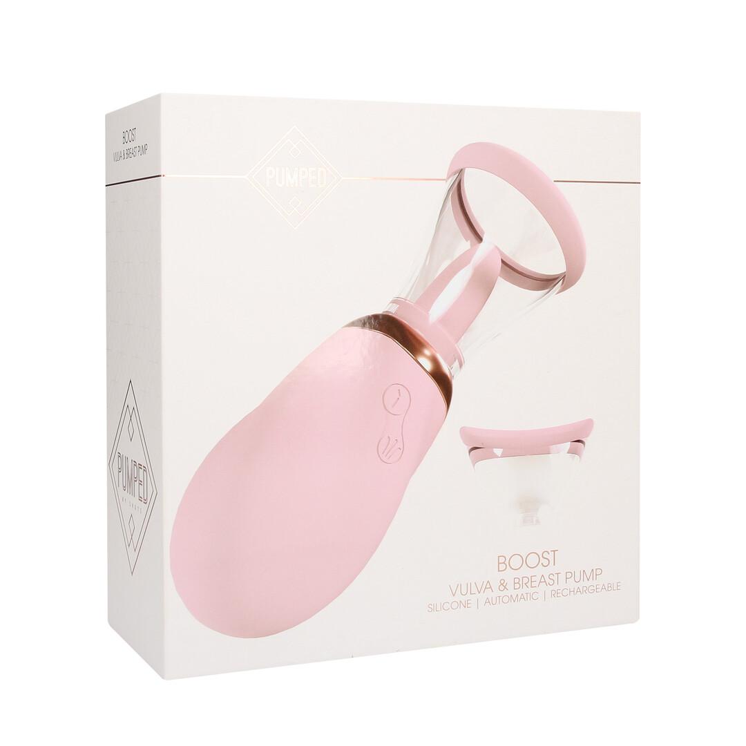 Loveline - Boost Rechargeable Vulva & Breast Pump Pink - Image 6