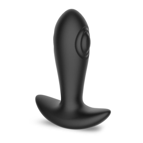 IntoYou - Milton Remote Dual Tapping Butt Plug Black - Image 2