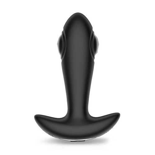 IntoYou - Milton Remote Dual Tapping Butt Plug Black - Image 3