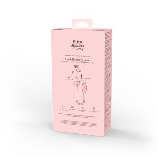 Fifty Shades of Grey - Blushing Rose Suction & G-Spot Vibrator Black - Image 2