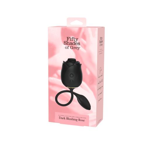 Fifty Shades of Grey - Blushing Rose Suction & G-Spot Vibrator Black - Image 3
