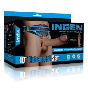 LoveToy - Ingen 10 Inch Enhanced Set XS/S/M Flesh