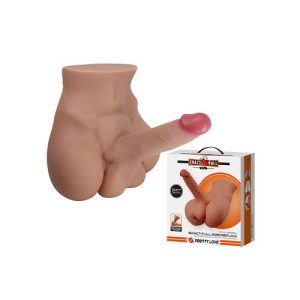 Crazy Bull - Rhyne Masturbator with Bendable Dildo Flesh