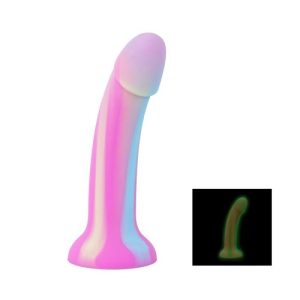 Easytoys Dildo Collection - Candy Swirl 7.5 Inch Dildo Pink