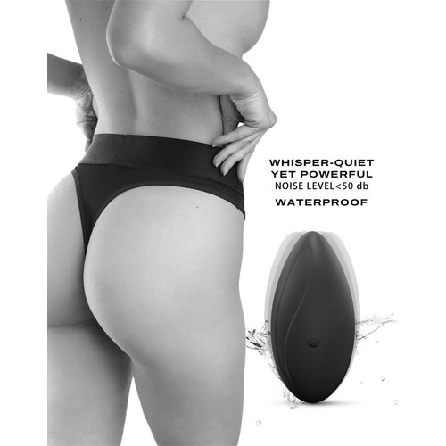Dorcel - Discreet Vibe Panty Vibrator Set Black Medium - Image 4