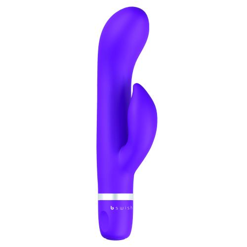 B Swish - Bwild Classic Marine Silicone Rabbit Vibrator Purple