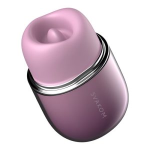 Svakom - Klitty Dual-Action Licking & Suction Stimulator Dusty Lavender