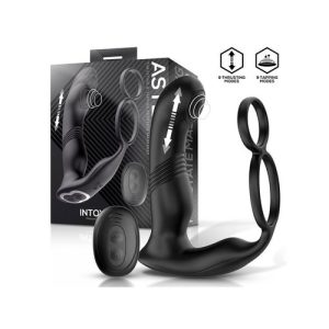 Intoyou - Astex Remote Thrusting Tapping Prostate Massager Black