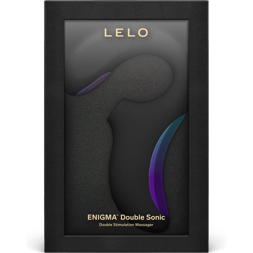 LELO - ENIGMA Double Sonic A-spot Vibrator Black