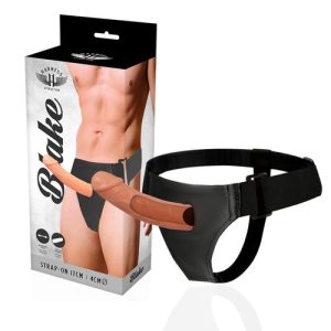 Harness Attraction - Blake 6 Inch Hollow Strap On Flesh