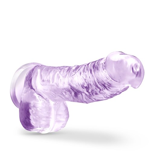 B Yours - Naturally Yours 6 Inch Dildo Amethyst