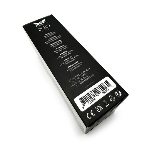 Pixey - 2GO Powerful Mini Wand Vibrator Lilla - Image 9